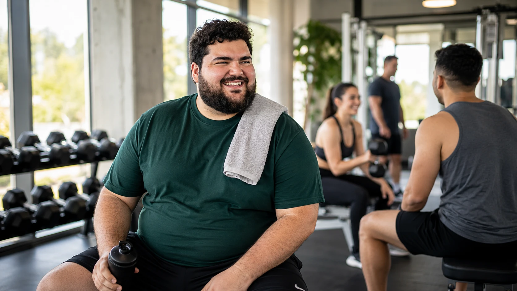 Everyday South African man, healthy active lifestyle