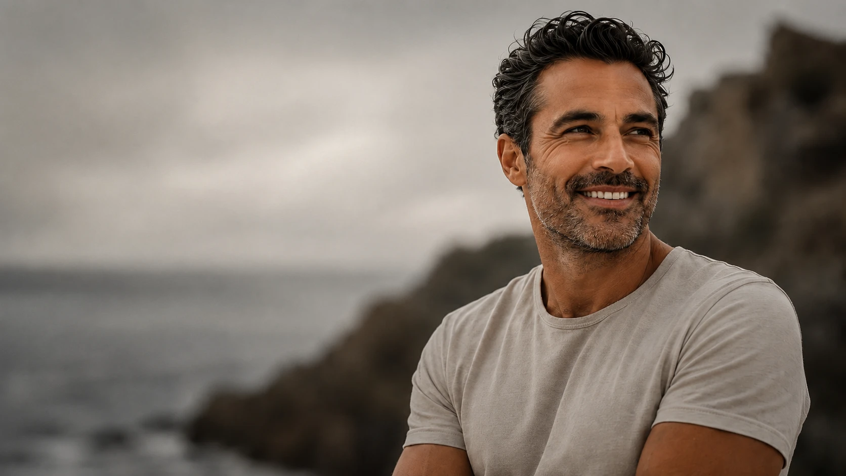 Confident everyday South African man in natural light