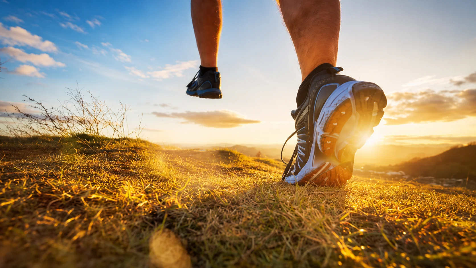 Energised South African man, active daily life