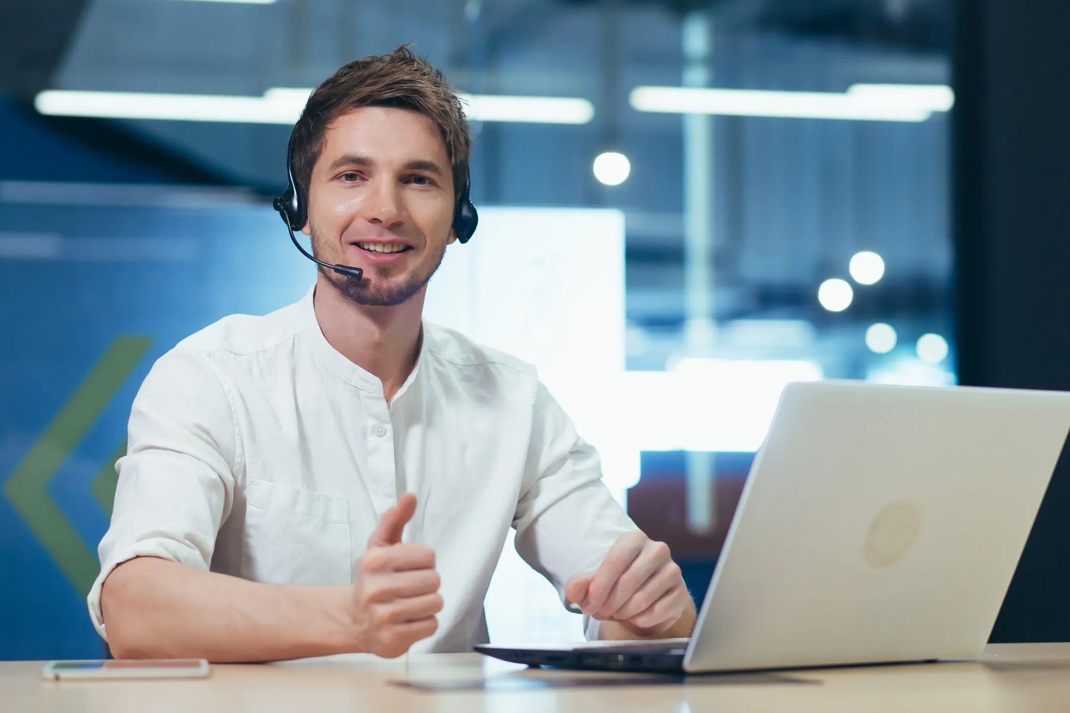 Patient on a support check-in call